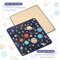 thumbnail image 2 of Baby Mat for Floor, Thicken Non-Slip Cushioned Baby Play Mat, 50" X 50" Play Mat for Playpen, Foldable Baby Floor Play Mat for Infants,Babies,Toddlers, Machine Washabl, 2 of 5