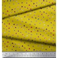 thumbnail image 2 of Soimoi Silk Fabric Texture & Triangle Geometric Fabric Prints by Yard 42 Inch Wide, 2 of 3