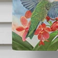 thumbnail image 4 of Black Chinned Hummingbirds Orchids Flag Canvas House Size, 4 of 4