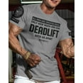 thumbnail image 2 of Gymish Deadlift Sets Us Apart Workout Shirt for Men – Funny Lifting Gym T-Shirt, Mens Gym Shirt, Fitness Gift for Men, 2 of 7