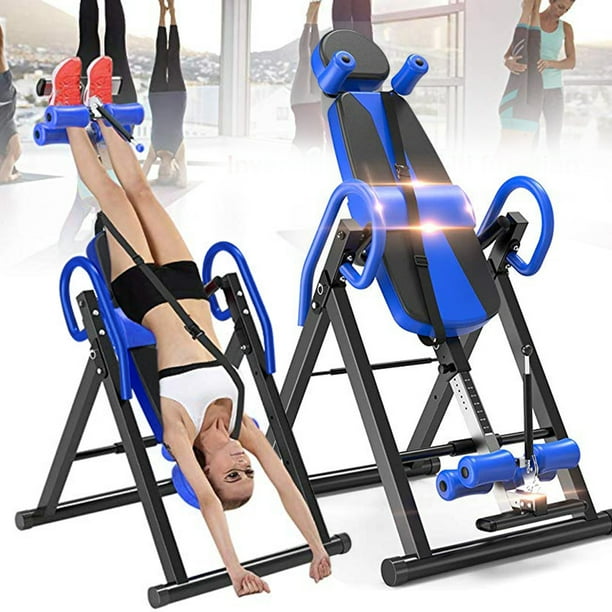 Mid Ten Blue Inversion Table For Back Pain Relief Gravity Heavy Duty Inversion Table With Headrest Adjustable Protective Belt Back Stretcher Machine Walmart Com Mid Ten Blue Inversion Table For Back Pain Relief Gravity Heavy Duty Inversion Table With Headrest Adjustable Protective Belt Back Stretcher Machine Walmart Com