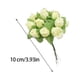 thumbnail image 4 of Naiovety Cabezas de flores artificiales, Mini ramo de rosas, hogar, boda, guirnalda DIY, plantas falsas, arreglo de fiesta, suministros de Kits de decoración para fiestas Cielo azul, 4 of 6