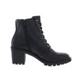 thumbnail image 2 of Alfani Womens Buffey Faux Leather Ankle Combat & Lace-up Boots, 2 of 3
