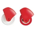 thumbnail image 1 of Pastry Wheel Tool Pastry Wheel Decorator Plastic Wheel Roller Kitchen Baking Tool 2pcs,Red, 1 of 5
