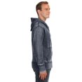 thumbnail image 4 of J America Adult Vintage Zen Full-Zip Fleece Hood - JA8916, 4 of 4