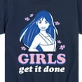thumbnail image 3 of Disney Princess - Girls Get It Done - Toddler And Youth Short Sleeve Graphic T-Shirt, 3 of 5