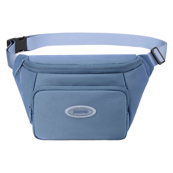 Cross Body Fanny Packs, Super Soft Leather Adjustable Waist Bag With Durable Polyester For Outdoor Activities, Versatile Style Hands-Free Bag With Card Slots