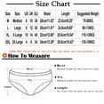 thumbnail image 3 of Diufon Womens Panties Elastic Midi Waist Full Coverage Underpants Solid Color Lace Patchwark Briefs, 3 of 3