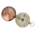 thumbnail image 1 of Brújula Vintage De Cobre Ligero Para Reloj De Bolsillo Para Acampar, Senderismo, Navegación, Con Caja Chapada En Oro, Pulido De Espejo Y Superficie Lisa, Adecuada Para, 1 of 7