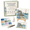 B#002, variant on Timeless American Destinations Sea Glass Art Kit, Harbor Cottage Coastal Mosaic Craft Set for Beginners, Includes Canvas, Easel, Tweezers & Glue, Tabletop Decor