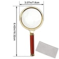 thumbnail image 1 of Swhyv Magnifying Glass-10x Handheld Reading Magnifier Glass-light For Reading, 1 of 5