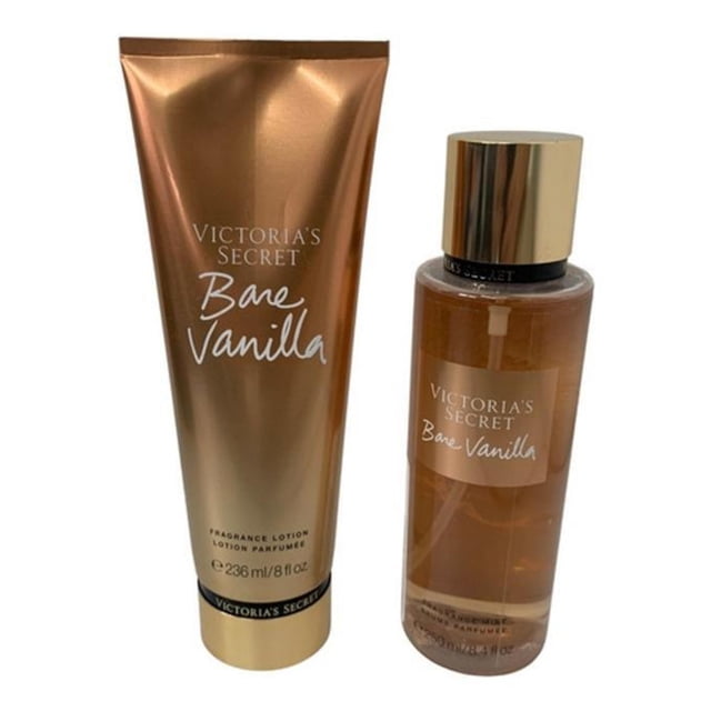 Set Victoria'S Secret Mist Corporal Y Body Bare Vainilla Victoria's Secret Máxima Absorción