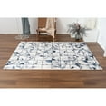 thumbnail image 2 of MDA Home Luxury White/Multi-Color Polyester Area Rug - 6' X 9', 2 of 5