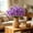 Purple, variant on Artificial Cymbidium Orchid Flower Bouquet With Three Heads Fake Flower Arrangement For Home Wedding Party And Table Centerpiece Decor In Multiple Colors