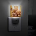thumbnail image 4 of El Arca y el Cerdo Hormiguero Luz nocturna LED con sensor de anochecer a amanecer para dormitorio, baño, pasillo, escaleras - Lámpara LED nocturna de enchufe, 0.5W - 1 pieza, 4 of 6