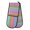 Rainbow Harlequin Squares, variant on Dailycode Double Sided Oven Mitt with Loop Heat Resistant Kitchen Long Potholders 7" x 35" Opuntia Cactus Moths Butterfly