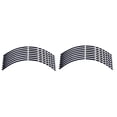 thumbnail image 4 of 2 Pack Reflective Motorcycle Rim Tape Stickers, PVC Material, Easy to Apply Wheel Rim Decals for Bikes, 4 of 8