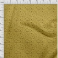 thumbnail image 3 of oneOone Polyester Lycra Yellow Fabric Florals Sewing Material Print Fabric By The Yard 56 Inch Wide, 3 of 4