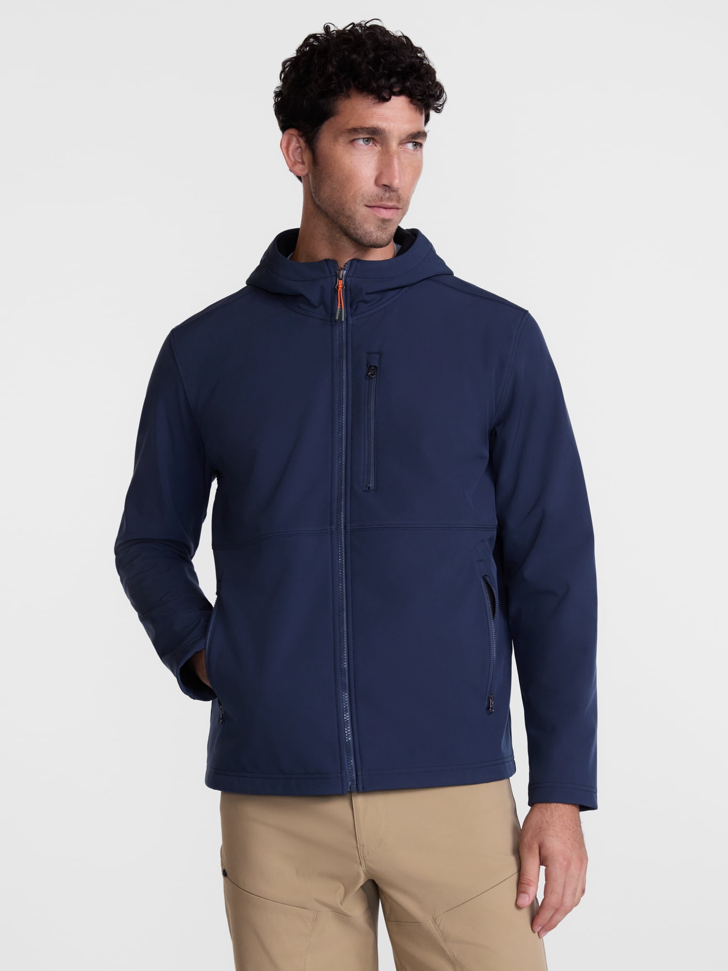 Ozark Trail Men's and Big Men's Softshell Jacket with Hood, Sizes S-3XL
