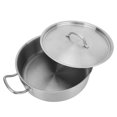 thumbnail image 2 of Olla De Cocina Olla Para Hacer Sopa Y Estofado Con Tapa Para Cocina Casera Mgaxyff Stainless Steel Pot, 2 of 8