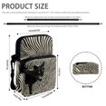 thumbnail image 6 of Chririnla Crossbody Bag for Travel, Portable Lightweight satchel pouch for Girl Black Cat Zebra Stripe Crossbody Purse, 6 of 8