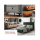 thumbnail image 2 of Patas De Muebles Elevadores De Cama Sofá Apilables 4 Pz 13cm NEGRO, 2 of 5