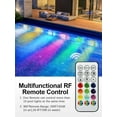 thumbnail image 2 of LED Submersible Pool Lights - Rechargeable Remote Control Swimming Pool Light with Timer, 16 LED Color changing IP68 waterproof Underwater Lights for Inground pool, Party, Bathtub, Hot tub (4 Pack), 2 of 8