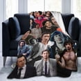 thumbnail image 1 of Adam Blanket Super Soft Air Conditioning Blankets Driver Collage for Bed Sofa Car 60"X50", 1 of 7