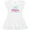 AA-White, variant on I Got It from My Mama, Mom, Mother, Arrow, Hearts Girls Toddler Dress