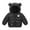 Black, variant on SGMVNU Winter Down Coats for Kids Toddler Boys Girls Light Puffer Padded Jacket Bear Hoods Coat Warm Outerwear with Pockets(Size 3-4Years, Black)