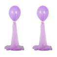 thumbnail image 2 of 2 Juegos De Decoraciones De Con De Tul Para Festivales De Bodas Púrpura BLESIY Base de soporte de globos de tul, 2 of 8