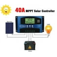 thumbnail image 1 of 40A MPPT Solar Panel Regulator Charge Controller 12V/24V Auto Focus Tracking, 1 of 13