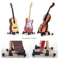 thumbnail image 3 of Amdohai Guitar Stand A-frame Folding Adjustable Holder Bracket Support Aluminum, 3 of 8