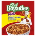 thumbnail image 5 of (12 pack) Chef Boyardee Mini Spaghetti Rings and Meatballs in Tomato Sauce, Ready-to-Eat Meal, 15 oz. Can, 5 of 6