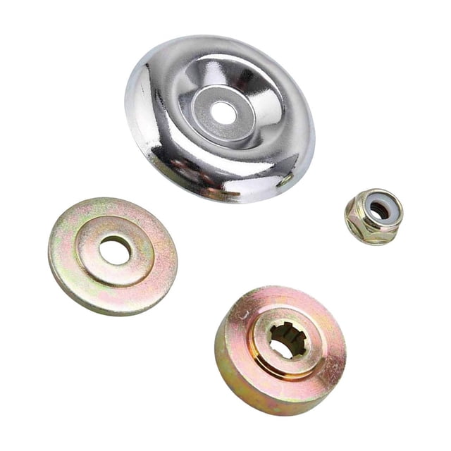 Destornillador de mantenimiento de Metal de repuesto, pieza de desbrozadora, soporte de adaptador de para recortadora de césped, máquina de 4 piezas conjunto