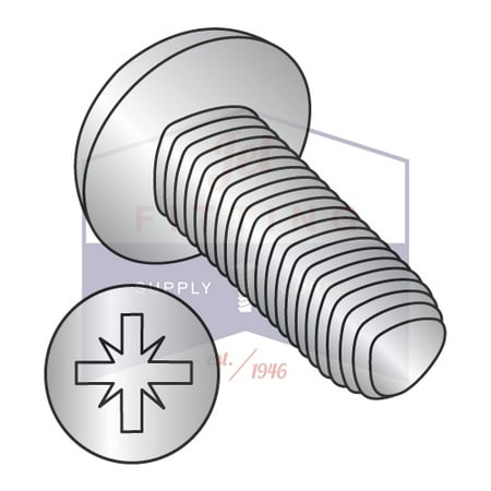 

M4-0.7 x 8mm Din 7500C Metric Type Z Pan Thread Roll Screw Full Thd 18 8 Stain Steel Pass/Wax (Quantity: 2500)
