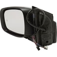 thumbnail image 3 of MIRROR Compatible with 2009-2016 Dodge Grand Caravan Chrysler Town and Country Left Driver Heated Power Glass In-housing Signal Light With memory Chrome, 3 of 5