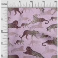 thumbnail image 2 of oneOone Cotton Poplin Twill Light Purple Fabric Animal Sewing Craft Projects Fabric Prints By Yard 56 Inch Wide, 2 of 4