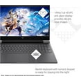 thumbnail image 2 of HP Victus Gaming Laptop, Intel i7-13700H, 32 GB DDR5 Ram, 2 TB PCle SSD, 16.1" FullHD (1920x1080), Nvidia Geforce RTX 4070, W11 Home, 2 of 5