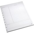 Staples Arc Notebook Project Planner Filler Paper, Lettersized, White