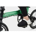 thumbnail image 5 of LOLIPPYY 1 Pair Windproof Cycling Shoe Covers Black SBR Fabric Anti- Outdoor Overshoes for Bike Riding, 5 of 8