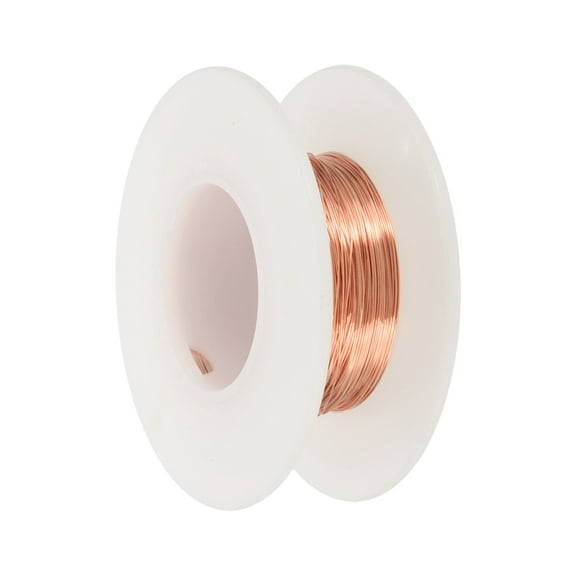 99.9% Pure Copper Wire for Jewelry Making, 30 Gauge (0.25mm) Copper Craft Wire 100 Feet