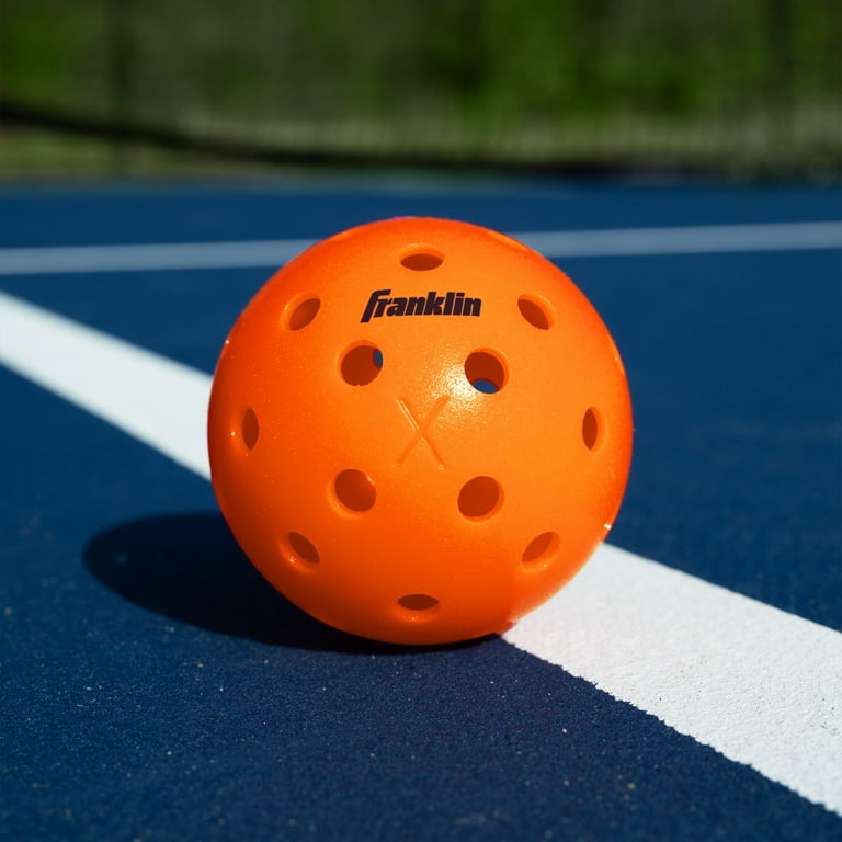 Franklin Sports X-40 Outdoor Pickleballs, Lava, 12 Pack - Walmart.com