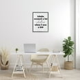 thumbnail image 3 of Stupell Industries Sassy Adult Phrase Typography Painting Black Framed Art Print Wall Art, 24 x 30, 3 of 9