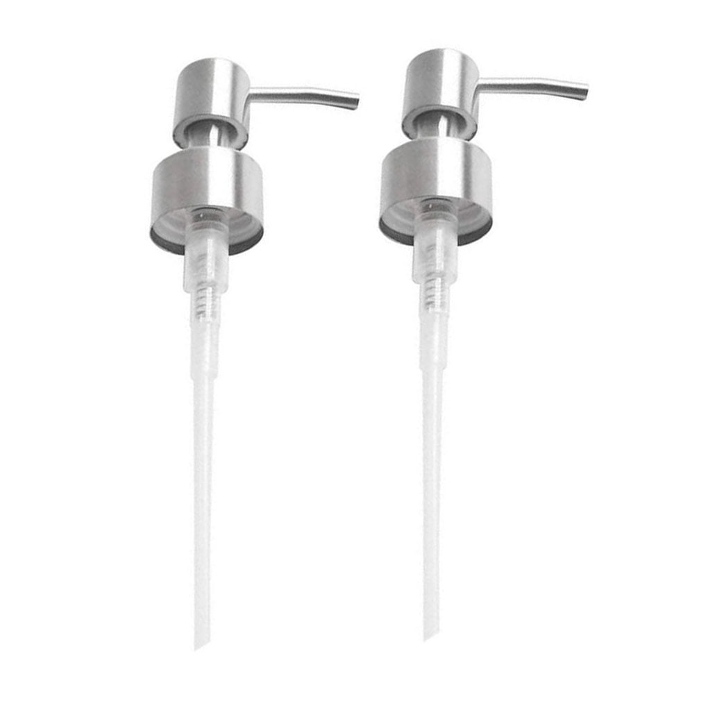 outdoorline 2pcs Dispenser Head Kitchen Hand Pump Nozzle Stainless