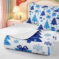 thumbnail image 4 of Manfei Whimsical Animals Twin Quilt Set,Merry Xmas Twin Coverlet Set,2pcs,1 Bedspread and 1 Pillowcase, 4 of 7