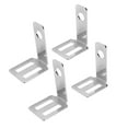 thumbnail image 2 of Turn Signal Lamp Bracket, Rear Indicator Light Holder Universal High Strength  For Motorcycle Silver, 2 of 8