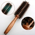 thumbnail image 3 of Round Hair Comb Bristle Styling Roll Hairbrush for Women Men Wet or Dry Hair, 3 of 20