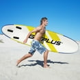 thumbnail image 3 of Goplus 10ft Inflatable Stand Up Paddle Board 6'' Thick W/ Leash Backpack Aluminum Paddle, 3 of 10