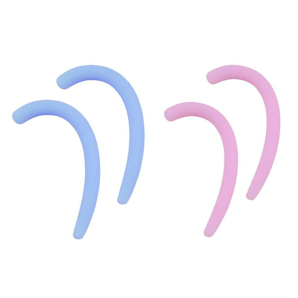 20x de silicona Empuñaduras para los oídos protectora suave de extensión de lazo para los oídos Azul + rosa Salvador Hebilla de extensión del cordón auditivo